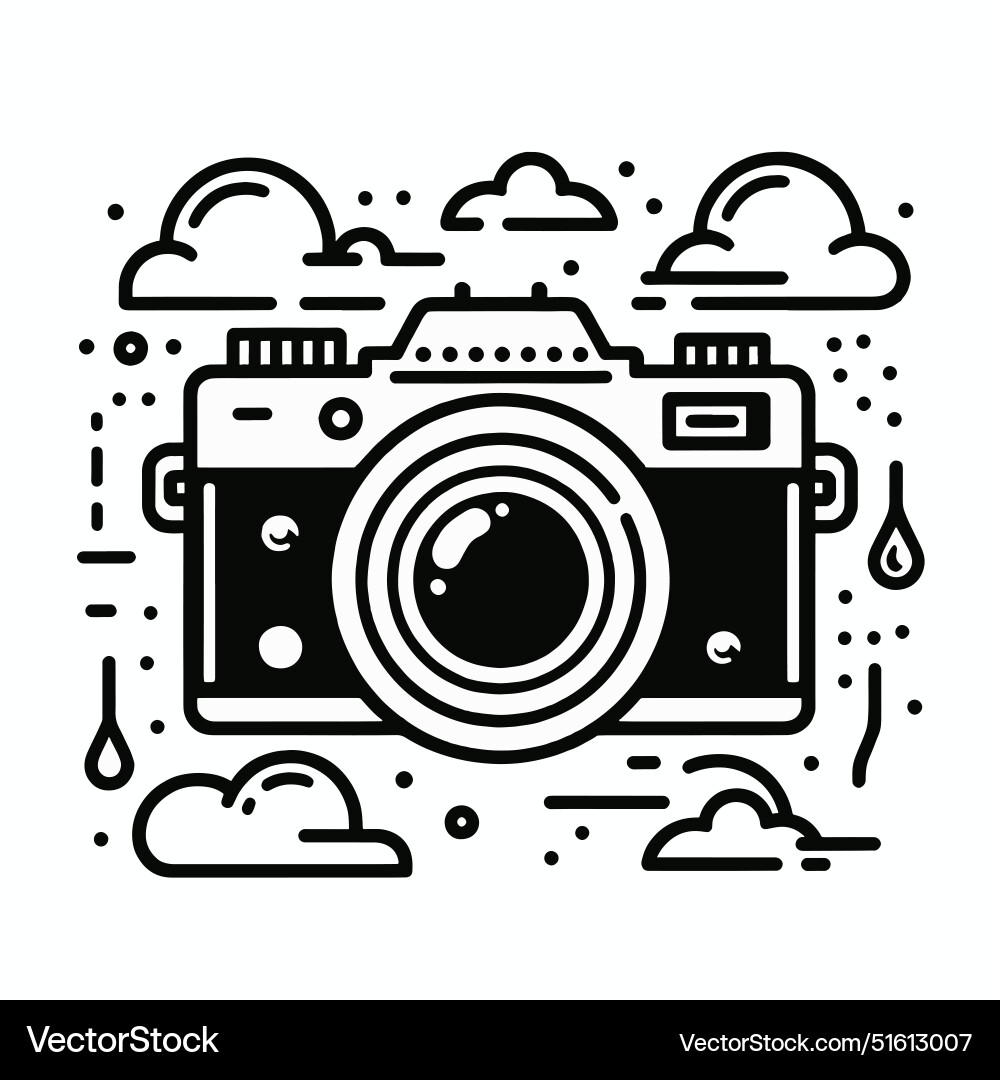 Camera icon Royalty Free Vector Image - VectorStock