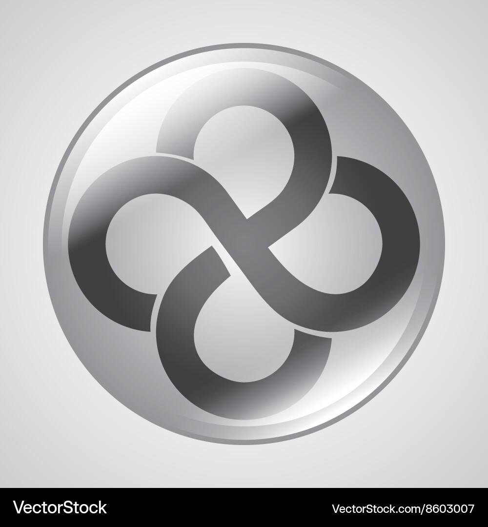 Link symbol design flat connection Vector Image