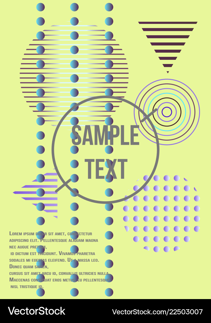 Minimum geometric coverage Minimum geometric coverage vector image