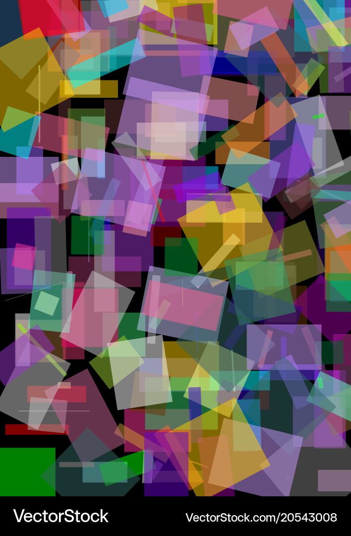 Abstract background with variegated overlaping vector image