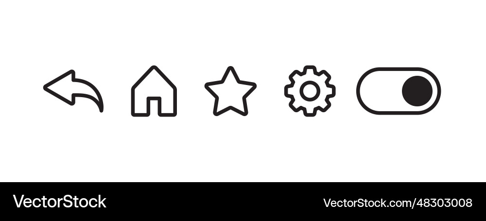 Web icons functional for interfaces Web icons functional for interfaces vector image