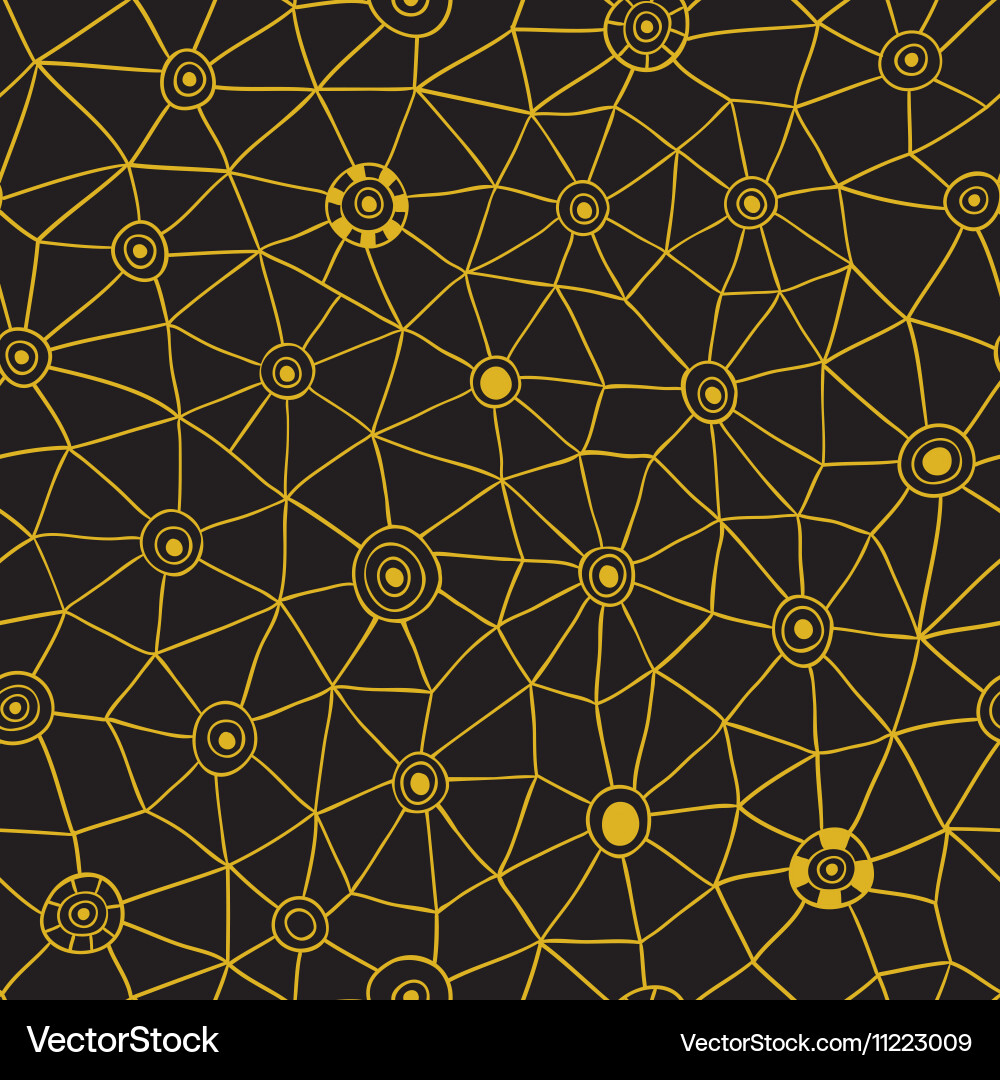 Abstract triangles pattern honeycomb grid Vector Image