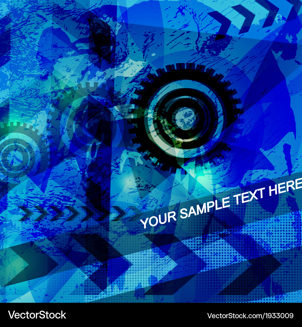 Colored arrow abstract background Vector Image
