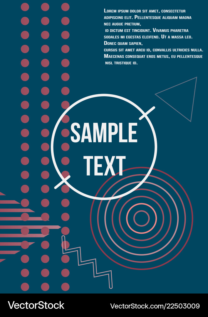 Minimum geometric coverage Vector Image