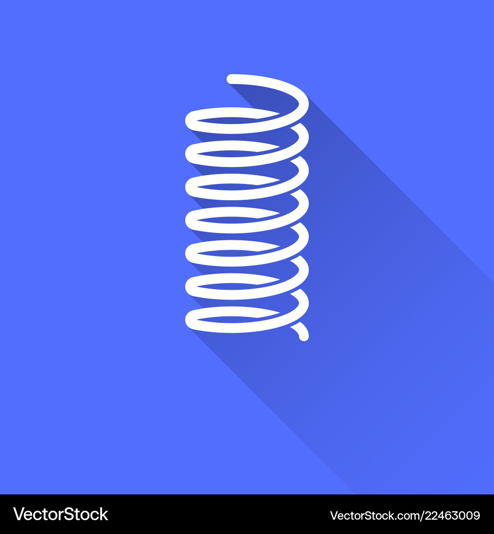 Spring - icon for graphic and web design vector image