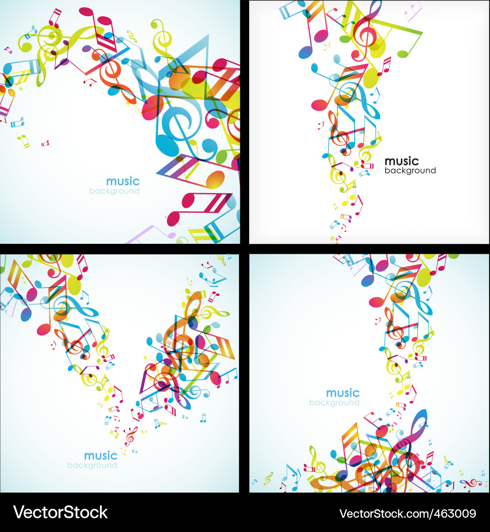 Vibrant Colorful Abstract Background Vector Image