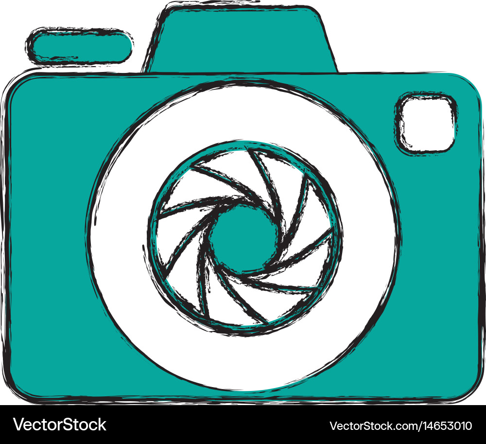 Camera Shutter Icon vector image