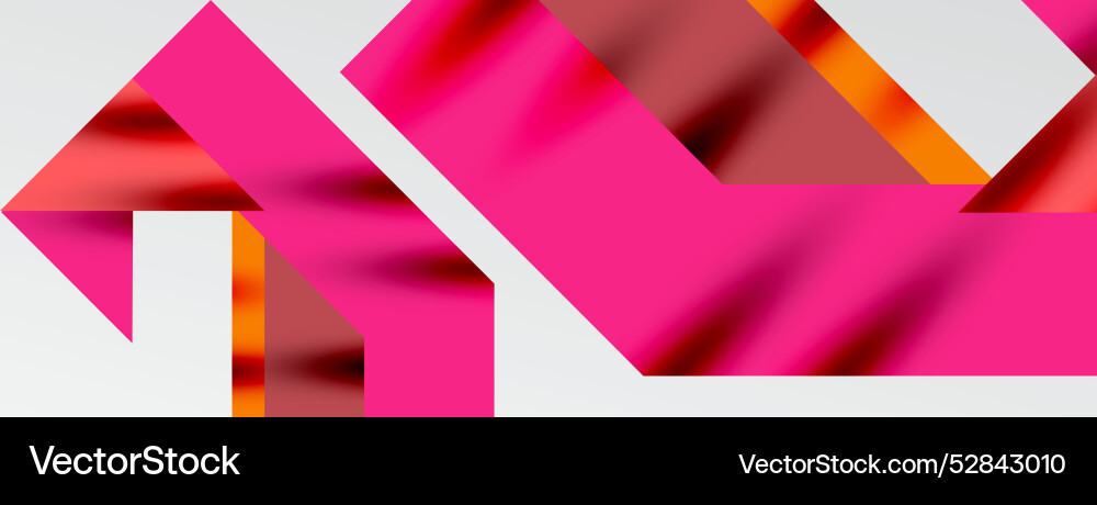 Dynamic lines and triangles Vector Image