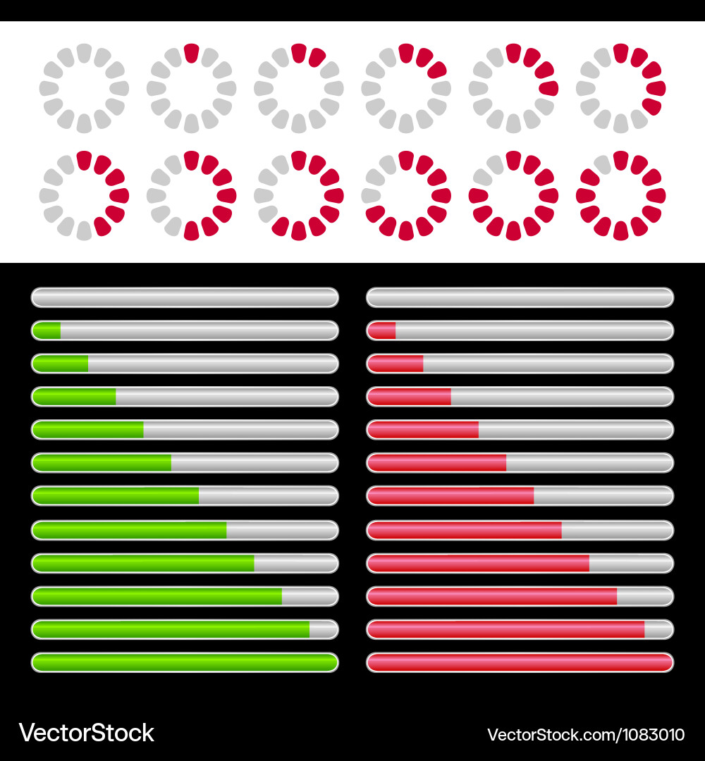 Load indicator Vector Image
