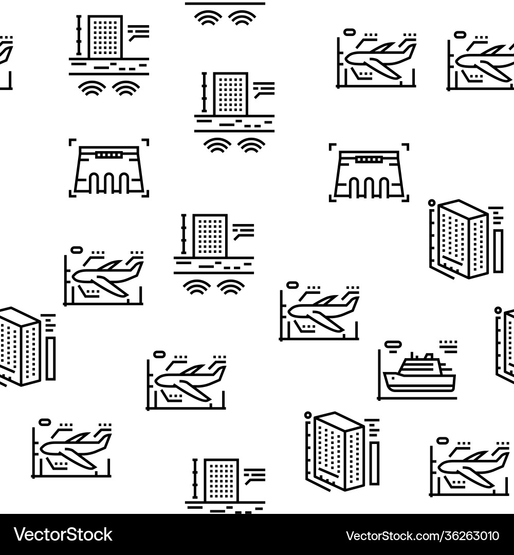 Modeling engineering seamless pattern vector image