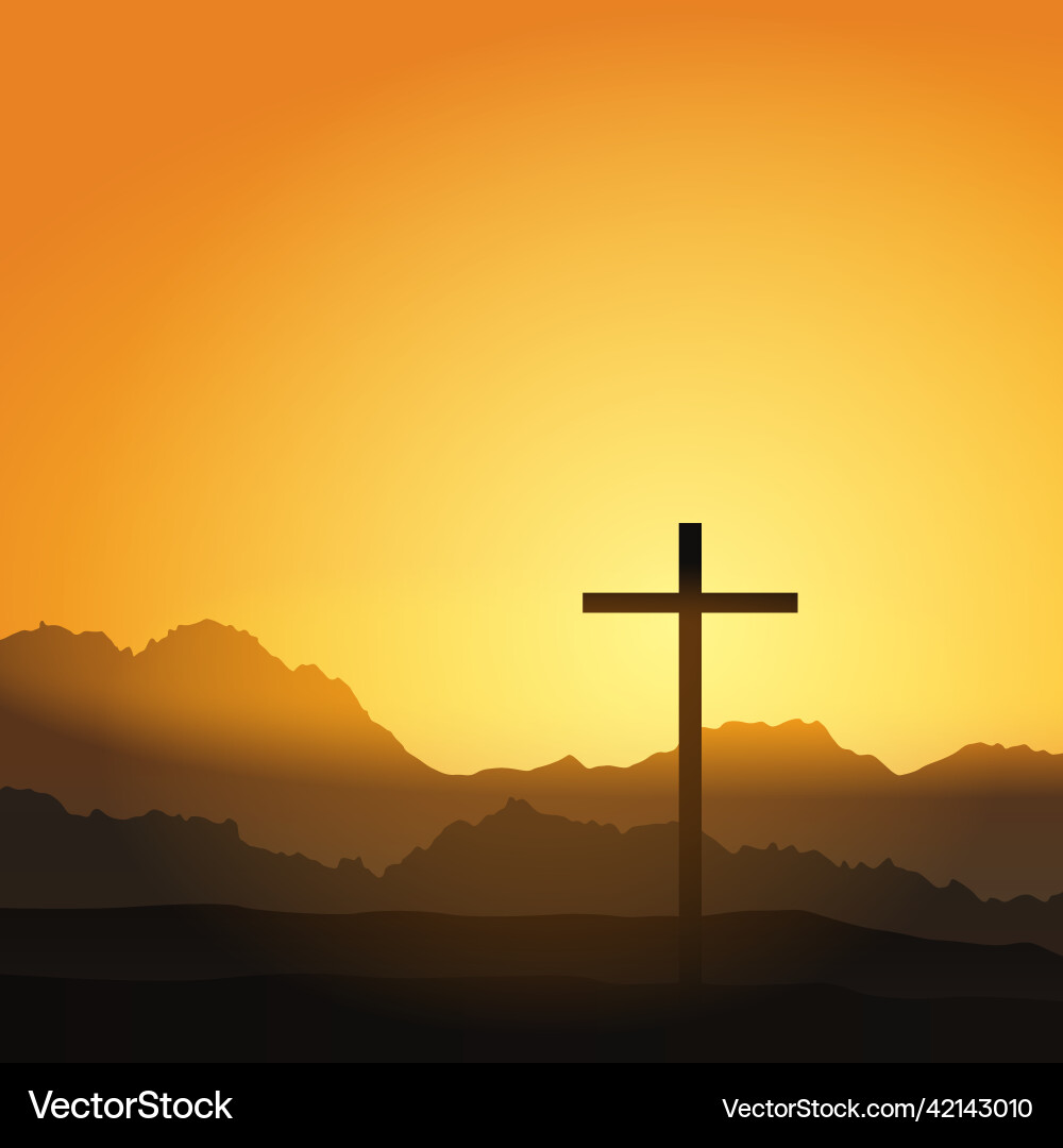 https://cdn.vectorstock.com/i/1000v/30/10/sunrise-christian-cross-silhouette-vector-42143010.jpg