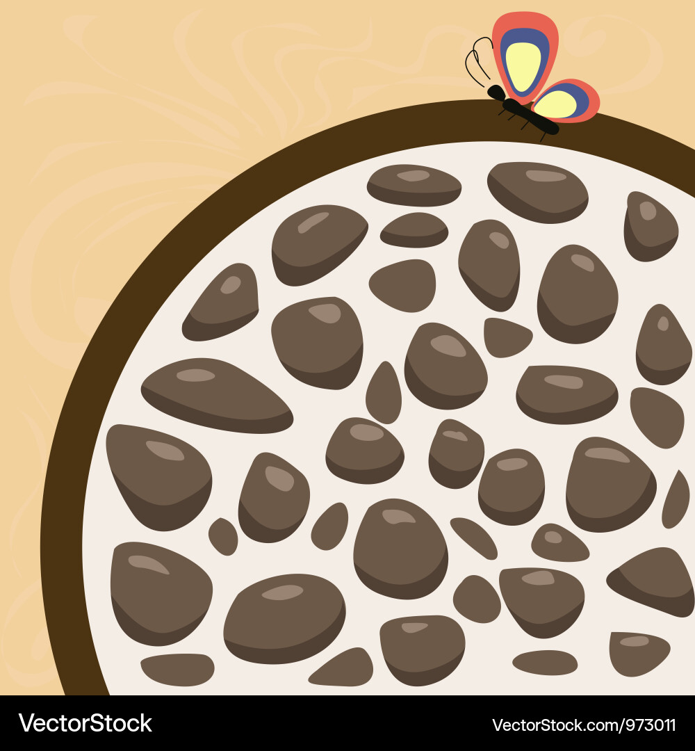 Background with sett Vector Image