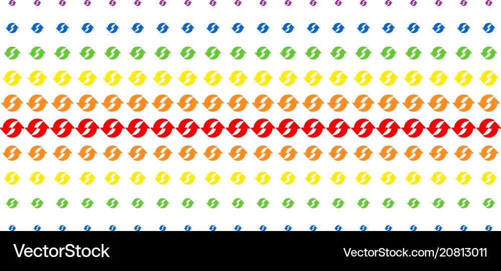 Refresh shape halftone spectrum grid Refresh shape halftone spectrum grid Vector Image