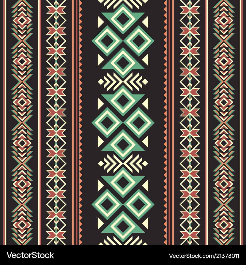 Tribal ethnic seamless pattern geometric design – Royalty-Free Vector |  VectorStock, image size:1000x1080