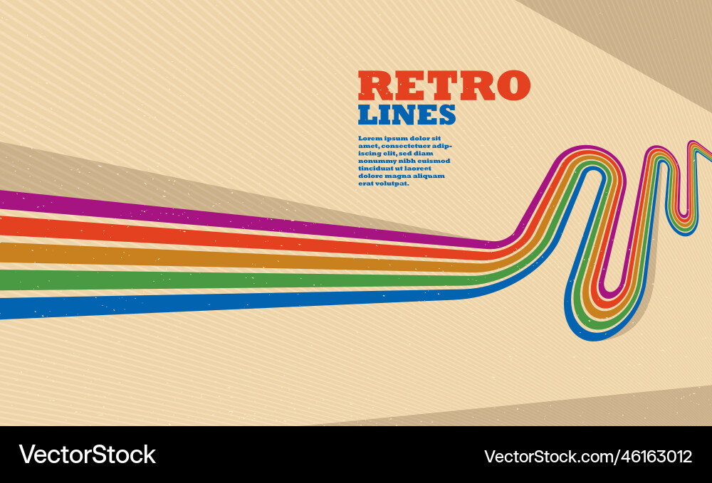 Linear abstract background in all colors Linear abstract background in all colors vector image