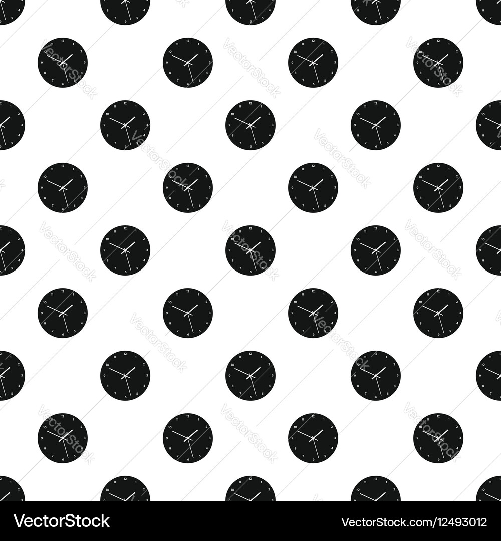 Mechanical watch pattern simple style Vector Image