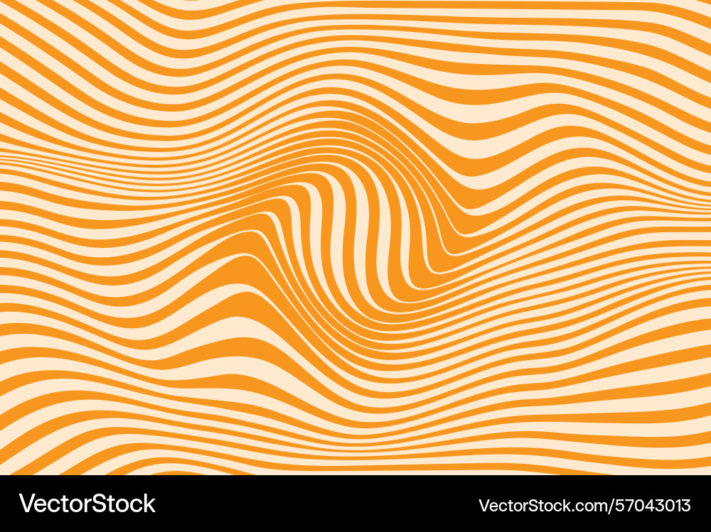 Abstract wavy line pattern with an optical Abstract wavy line pattern with an optical vector image