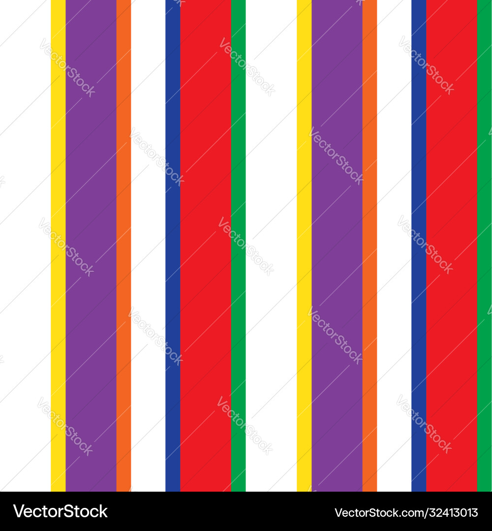 Rainbow stripe seamless pattern background Rainbow stripe seamless pattern background vector image