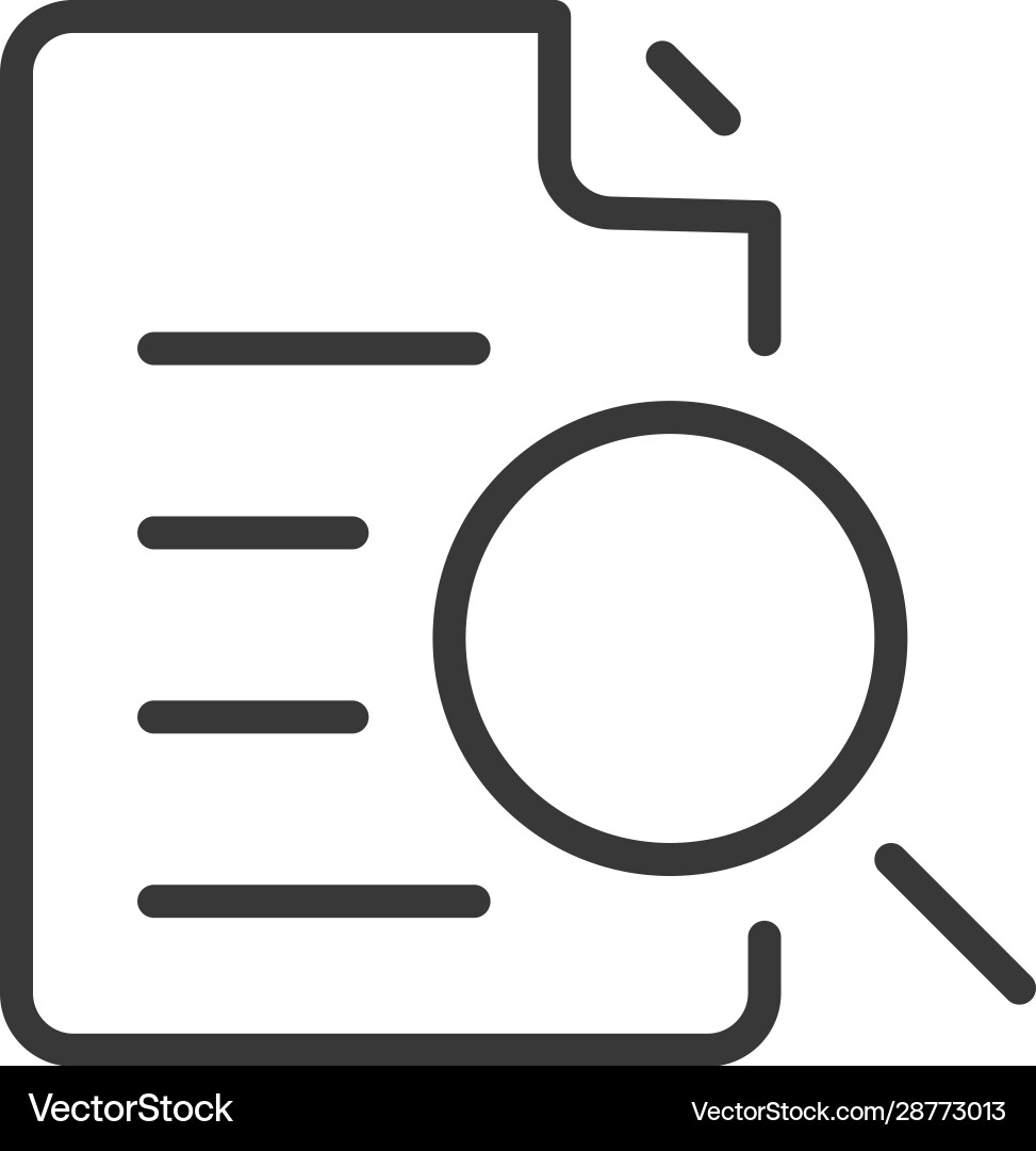 Search concept with check list on clipboard Search concept with check list on clipboard vector image