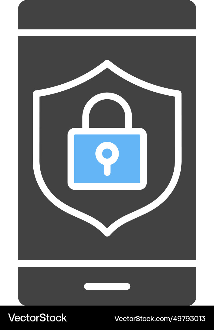 Secure device icon image Vector Image