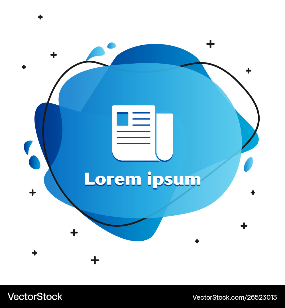 White file document icon isolated on White file document icon isolated on Vector Image