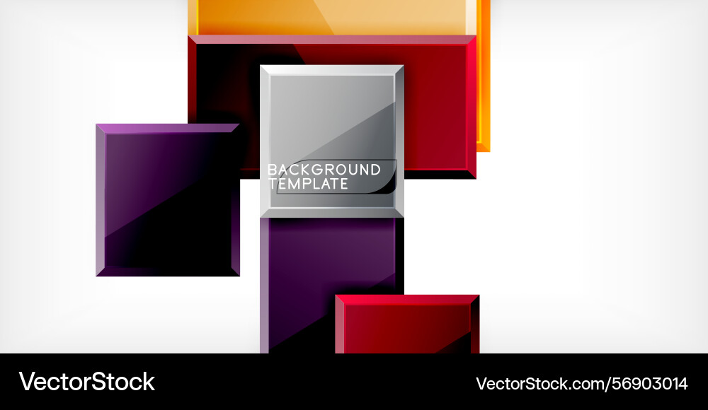 Abstract geometric shapes overlap creating Abstract geometric shapes overlap creating Vector Image