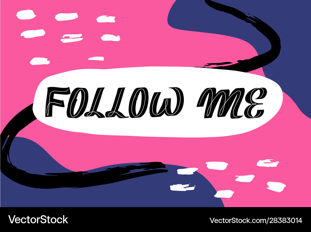 Abstract retro design style with ink texture Vector Image