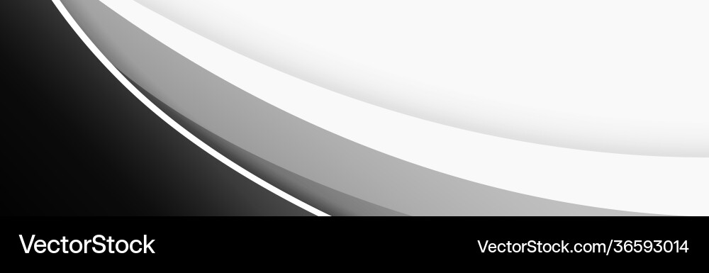 Abstract web template black and gray lines Vector Image