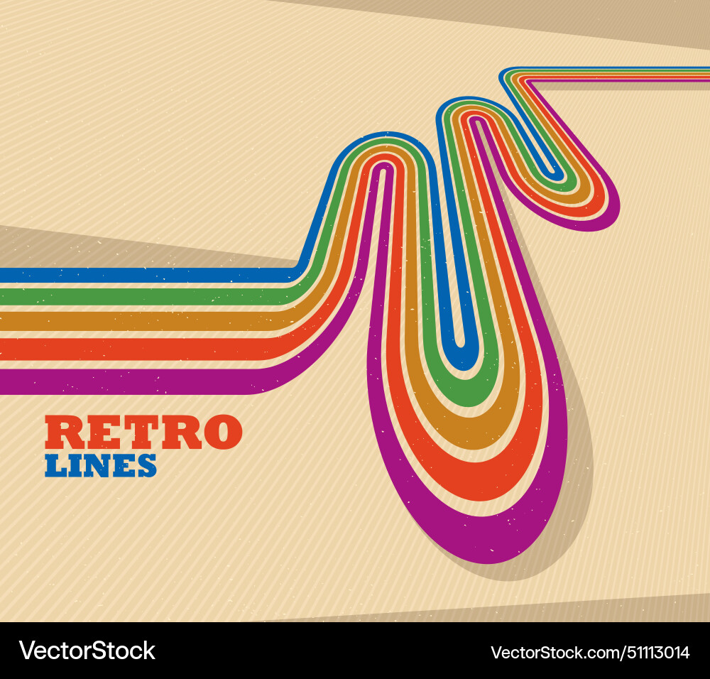 Linear abstract background in all colors Linear abstract background in all colors vector image