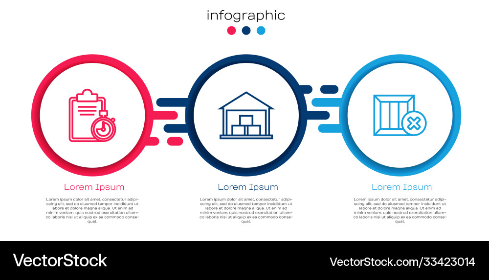 Set line verification delivery list clipboard Set line verification delivery list clipboard vector image