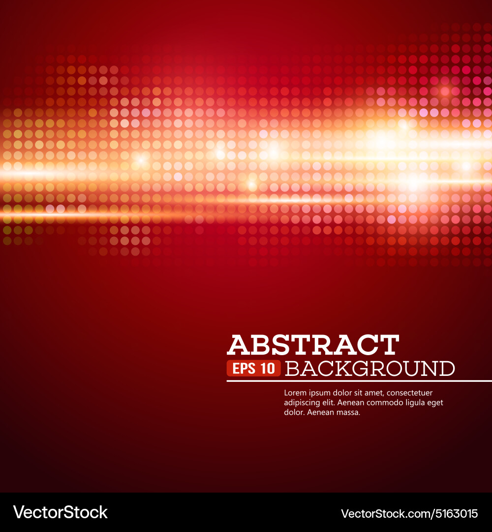Abstract Bokeh Lights Background Vector Image