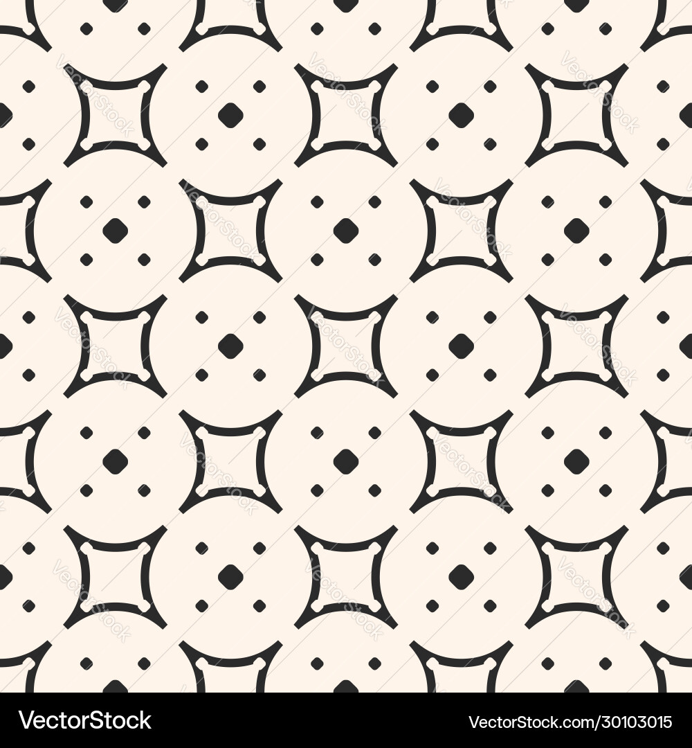 Subtle geometric seamless pattern rounded grid Subtle geometric seamless pattern rounded grid vector image