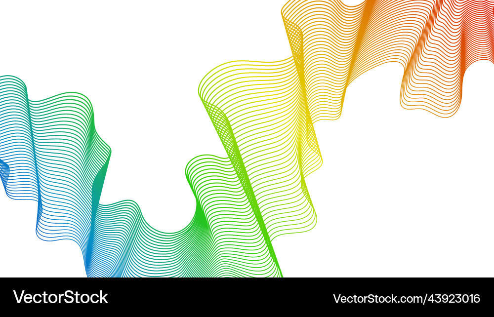 Abstract backdrop with wave gradient lines Abstract backdrop with wave gradient lines vector image