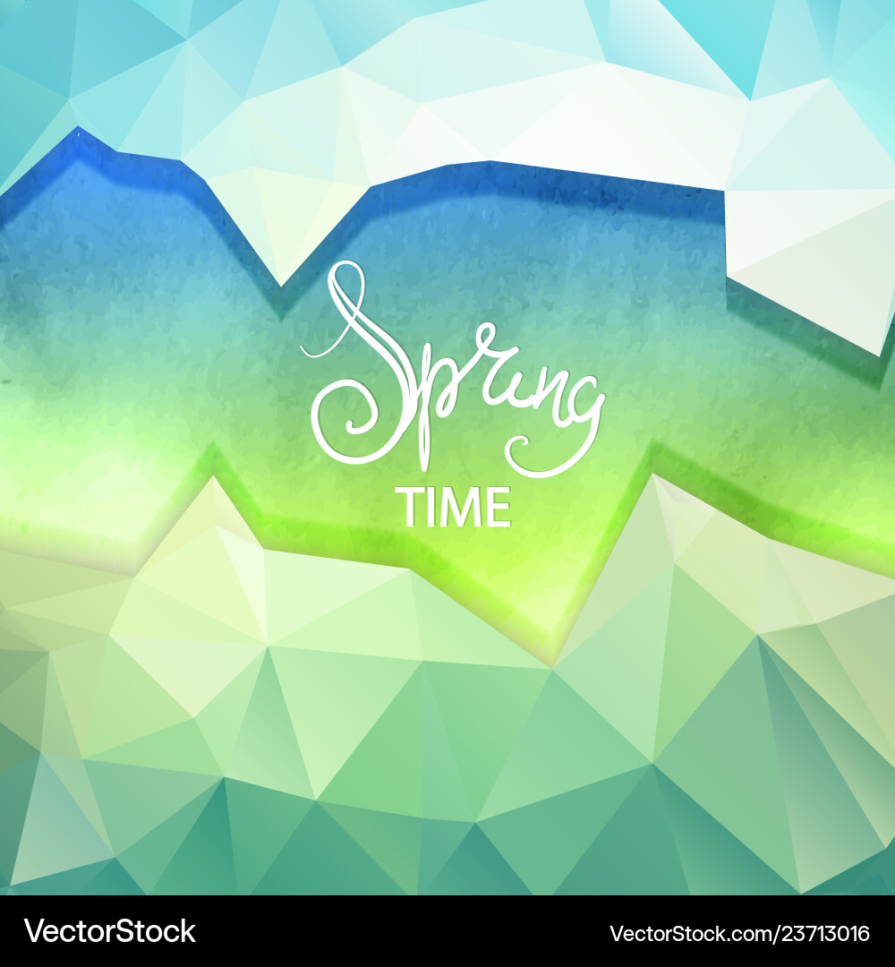 Abstract Spring Texture Background vector image