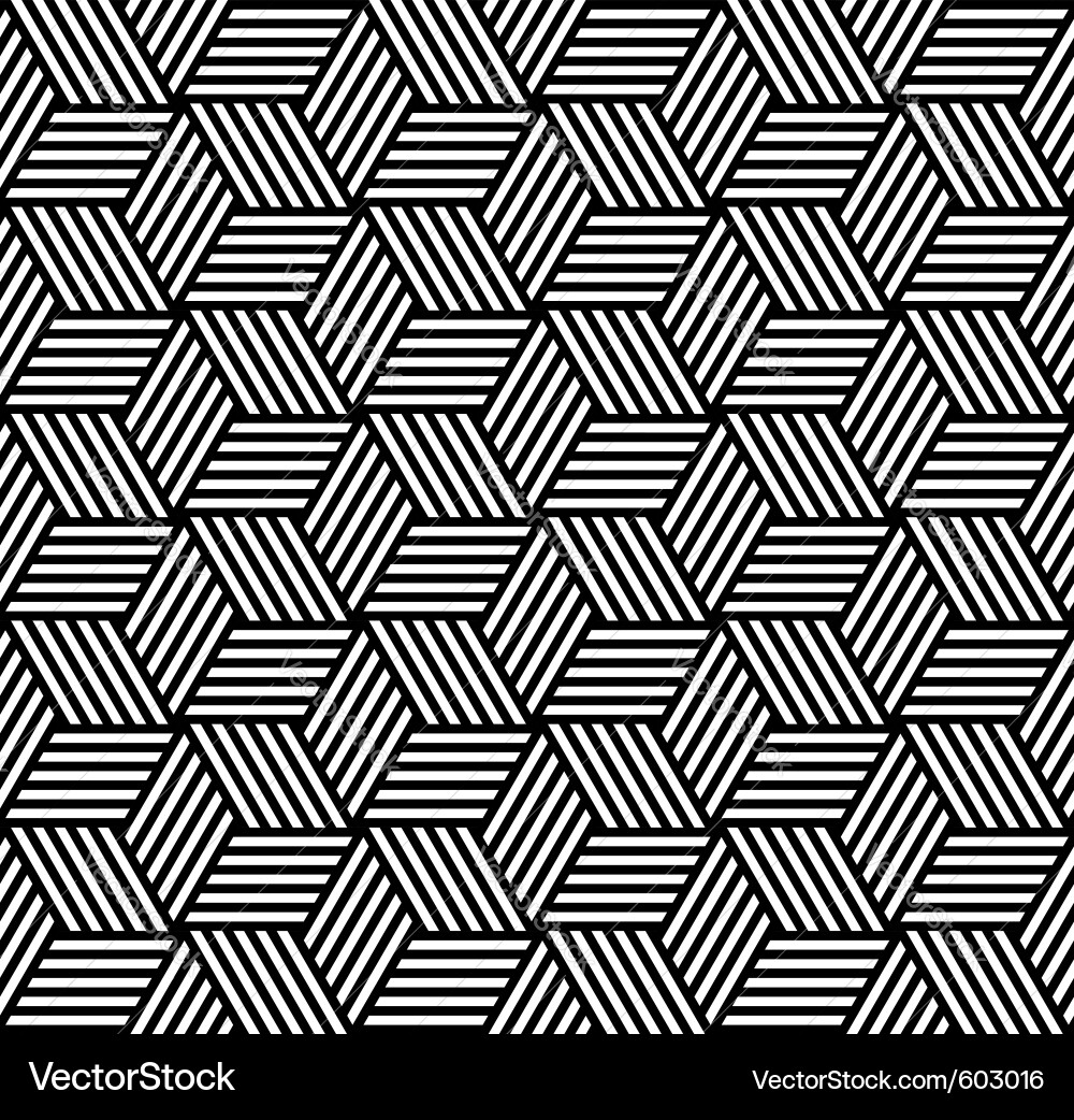 Diamond Latticed Pattern Vector Image