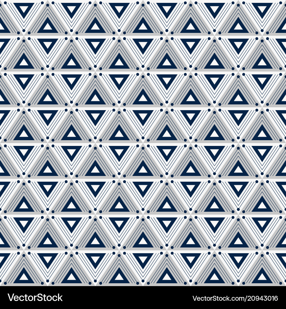 Seamless geometric background with triangles Seamless geometric background with triangles vector image