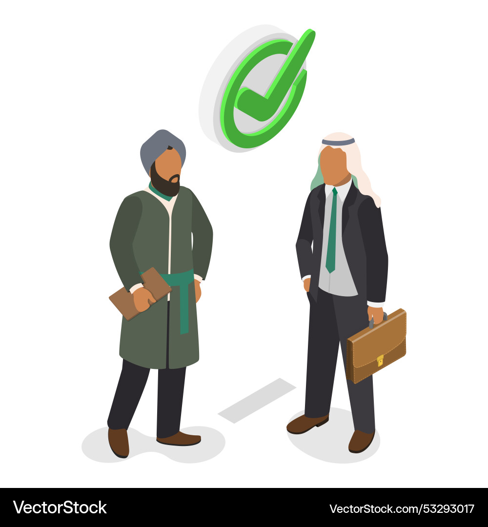 3d isometric flat of language Royalty Free Vector Image