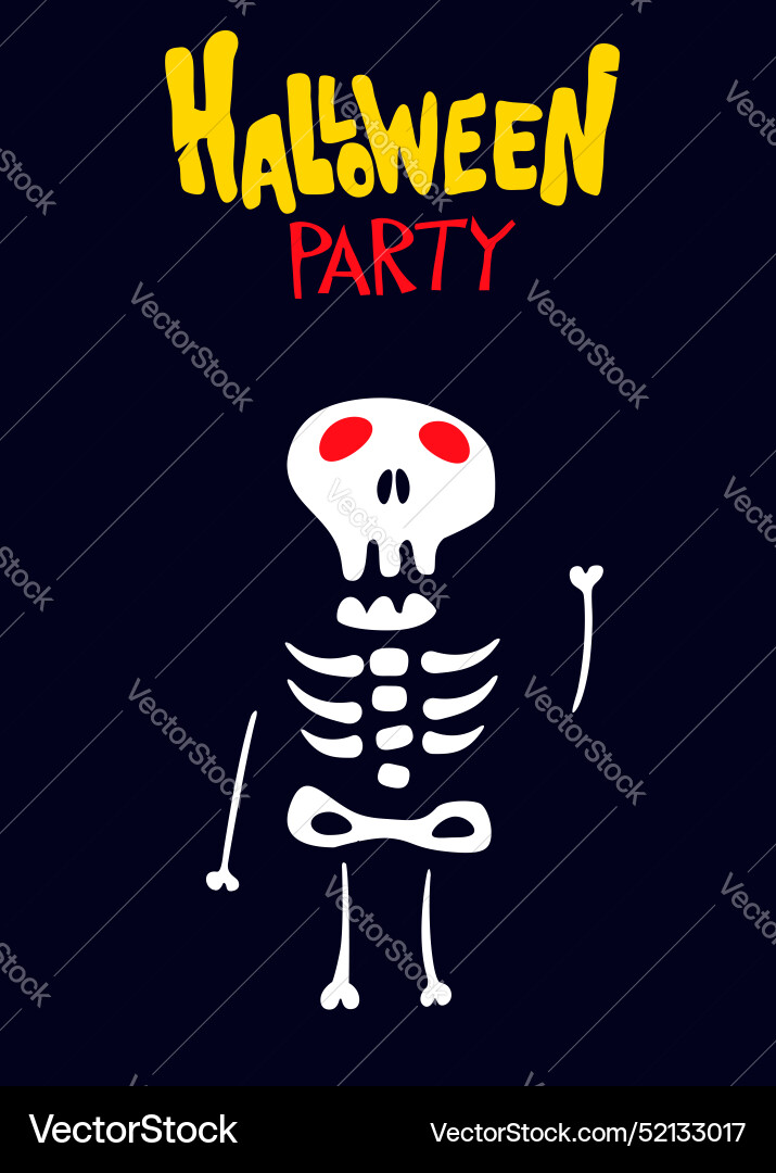 Grim reaper cartoon character isolated on a white Vector Image