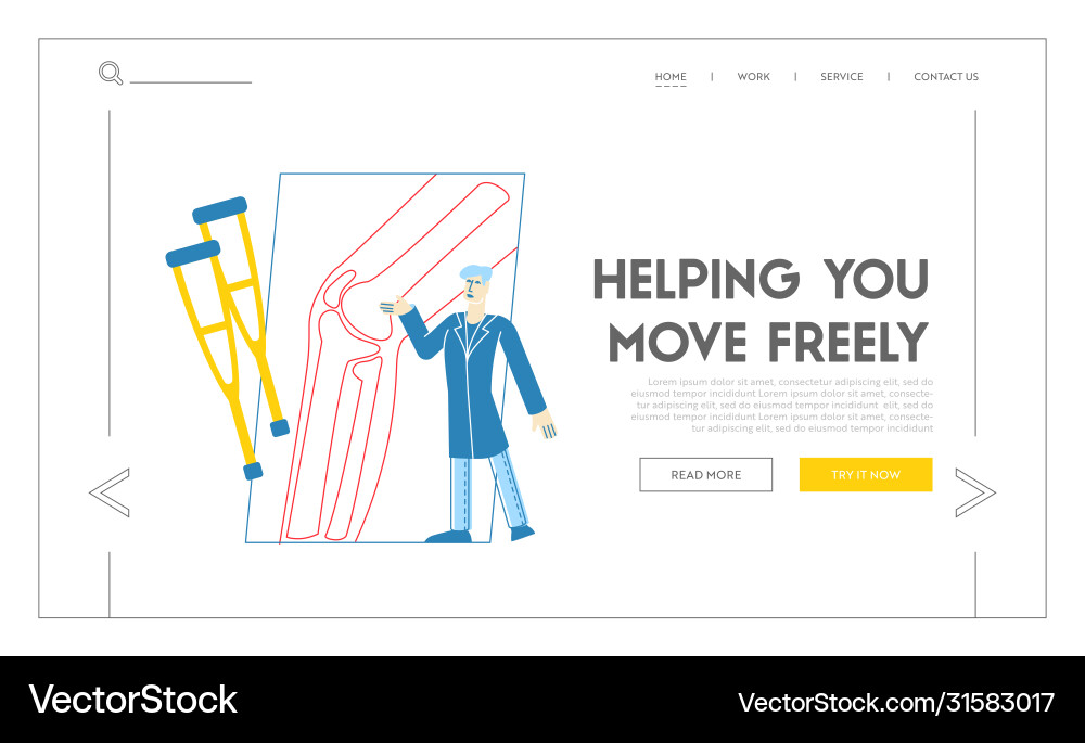 Healthcare hospital physician specialist Healthcare hospital physician specialist vector image