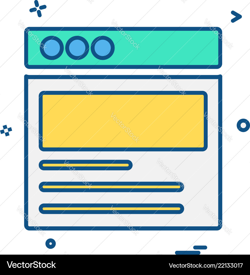 Web-Layouts Icon Design Web-Layouts Icon Design vektorbild