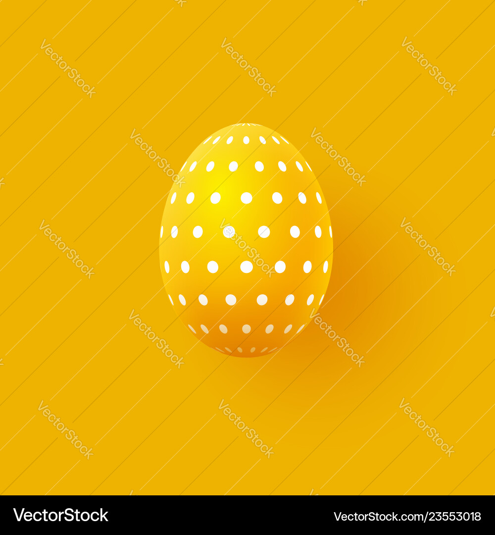 Abstract 3d easter egg with geometric pattern Abstract 3d easter egg with geometric pattern vector image
