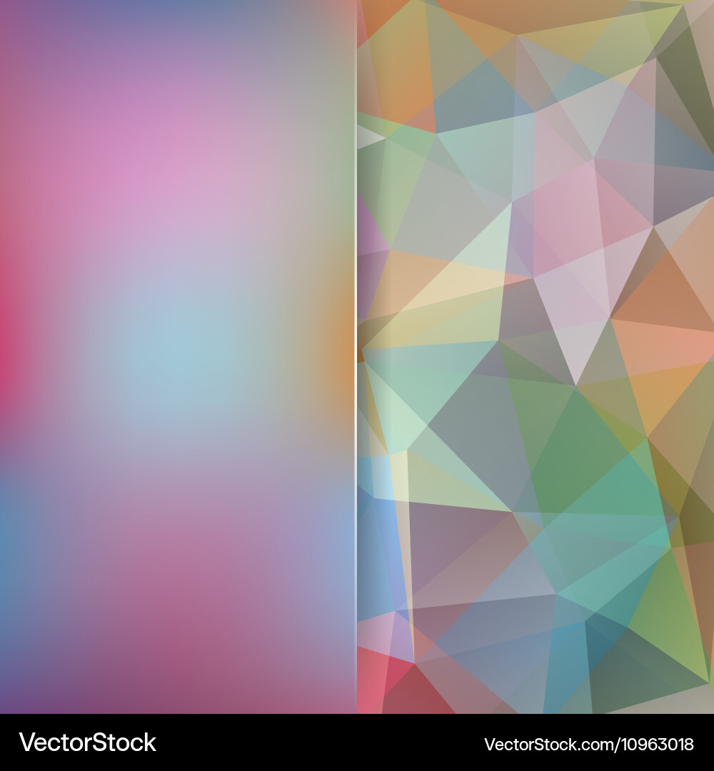 Abstract background consisting of colorful Vector Image
