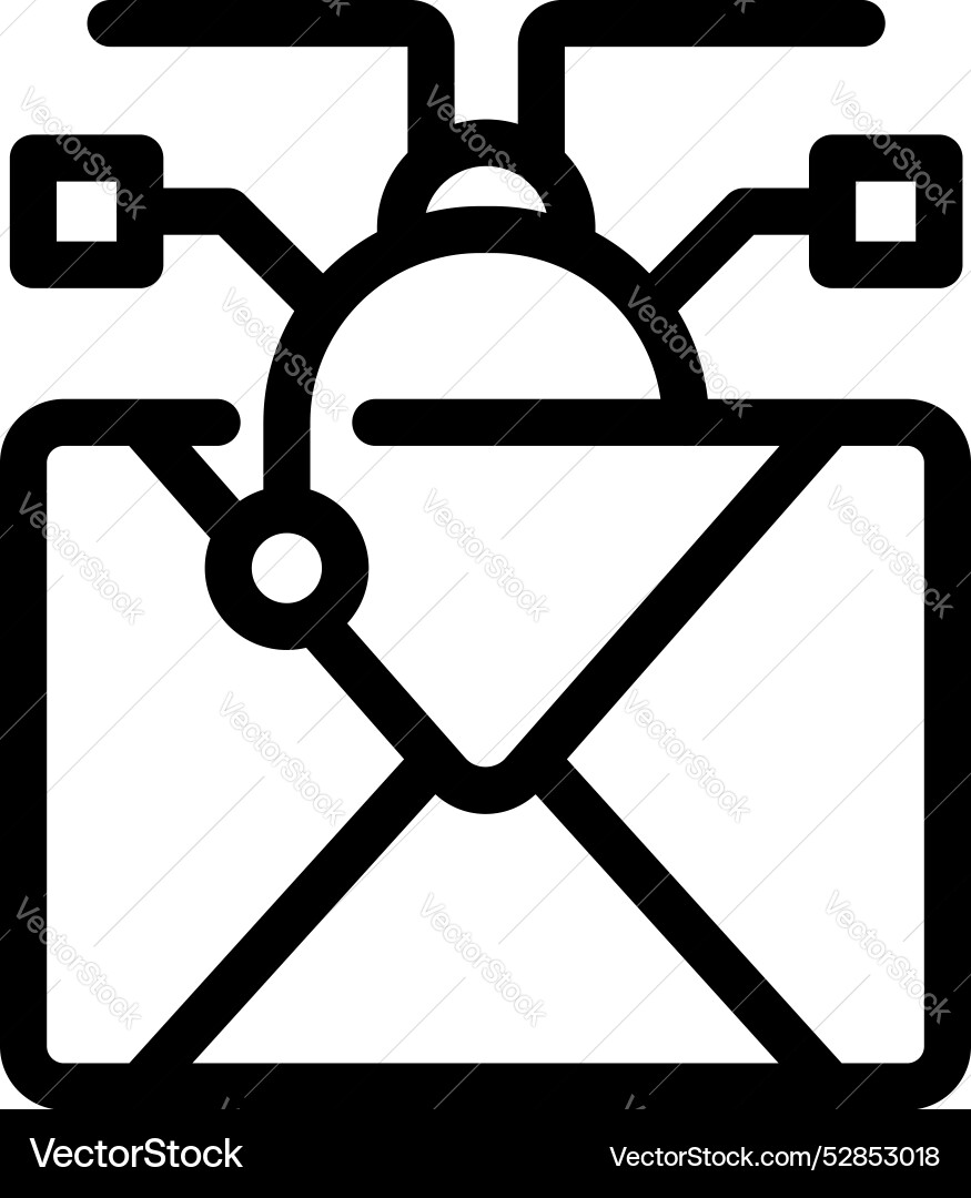 Blockchain sending email message with digital Blockchain sending email message with digital vector image
