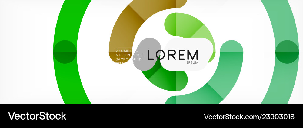 Circular lines design background Vector Image