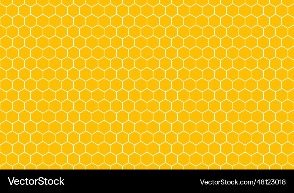 Honeycomb Pattern Background vector image