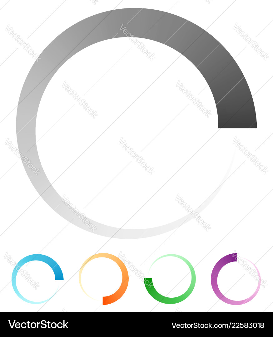Progress process indicator with 4 step Progress process indicator with 4 step vector image