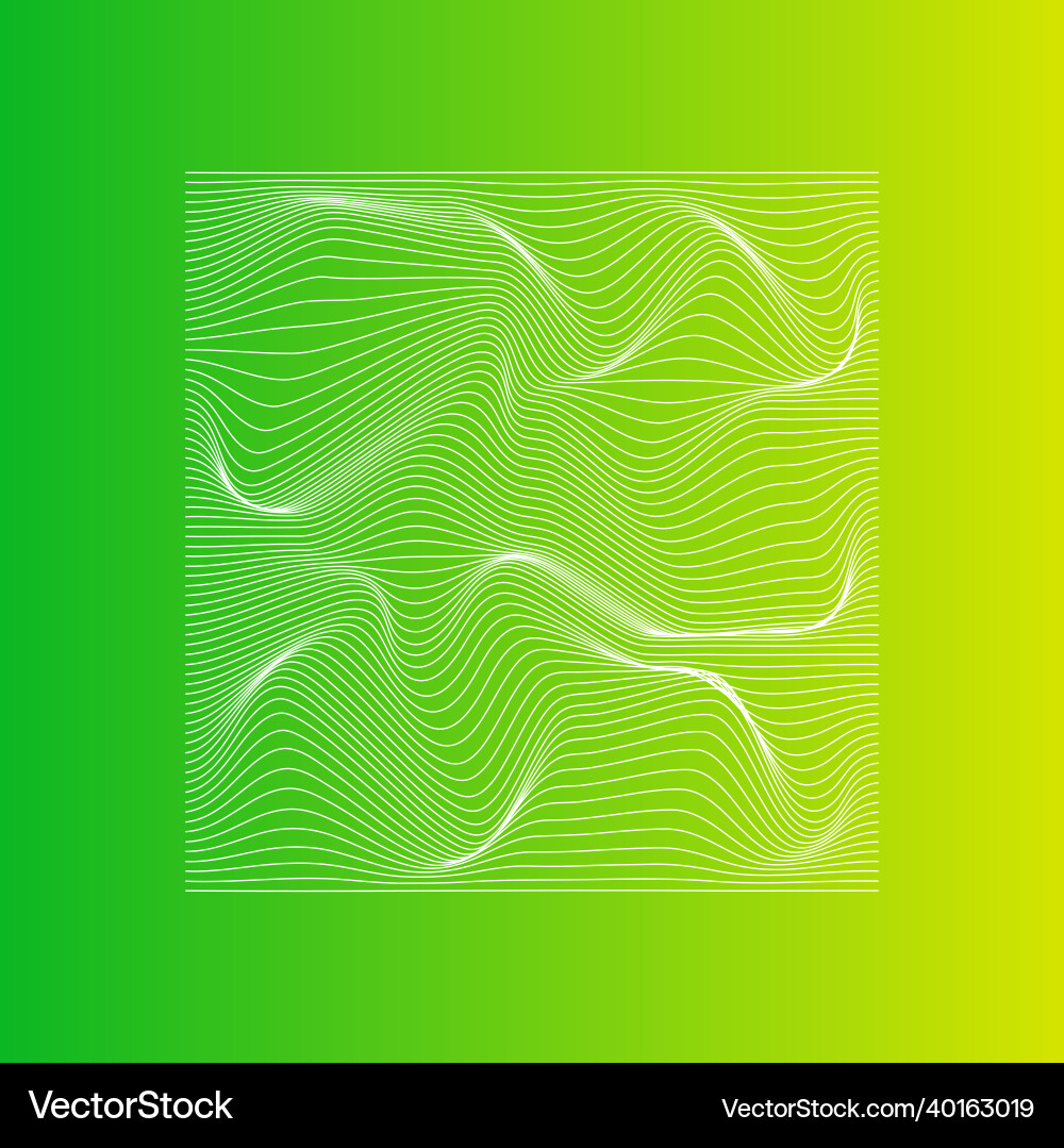 Abstract white wavy lines on gradient background Abstract white wavy lines on gradient background vector image