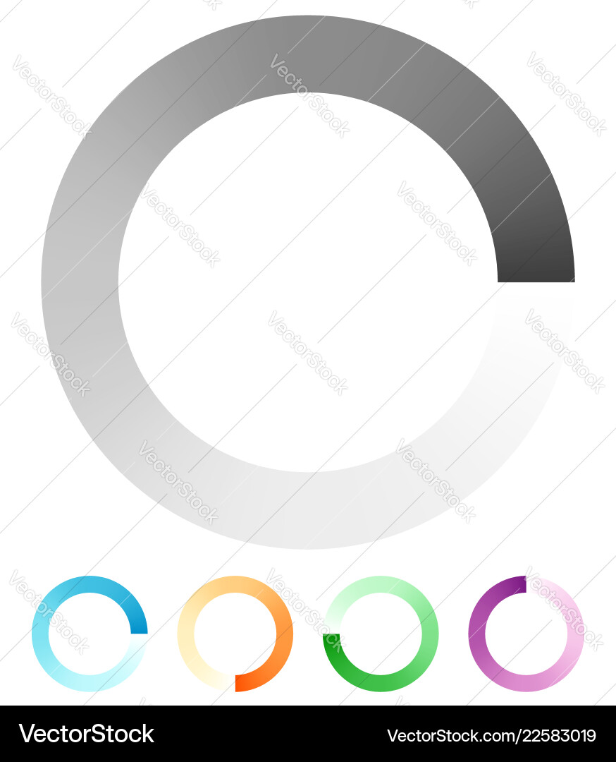 Progress process indicator with 4 step Progress process indicator with 4 step vector image