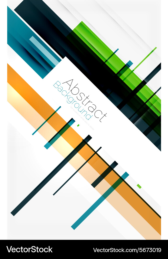 Square shape mosaic pattern design universal Vector Image
