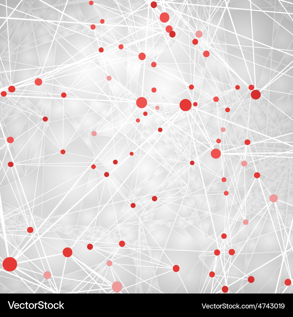 Wireframe polygonal element abstract background Vector Image